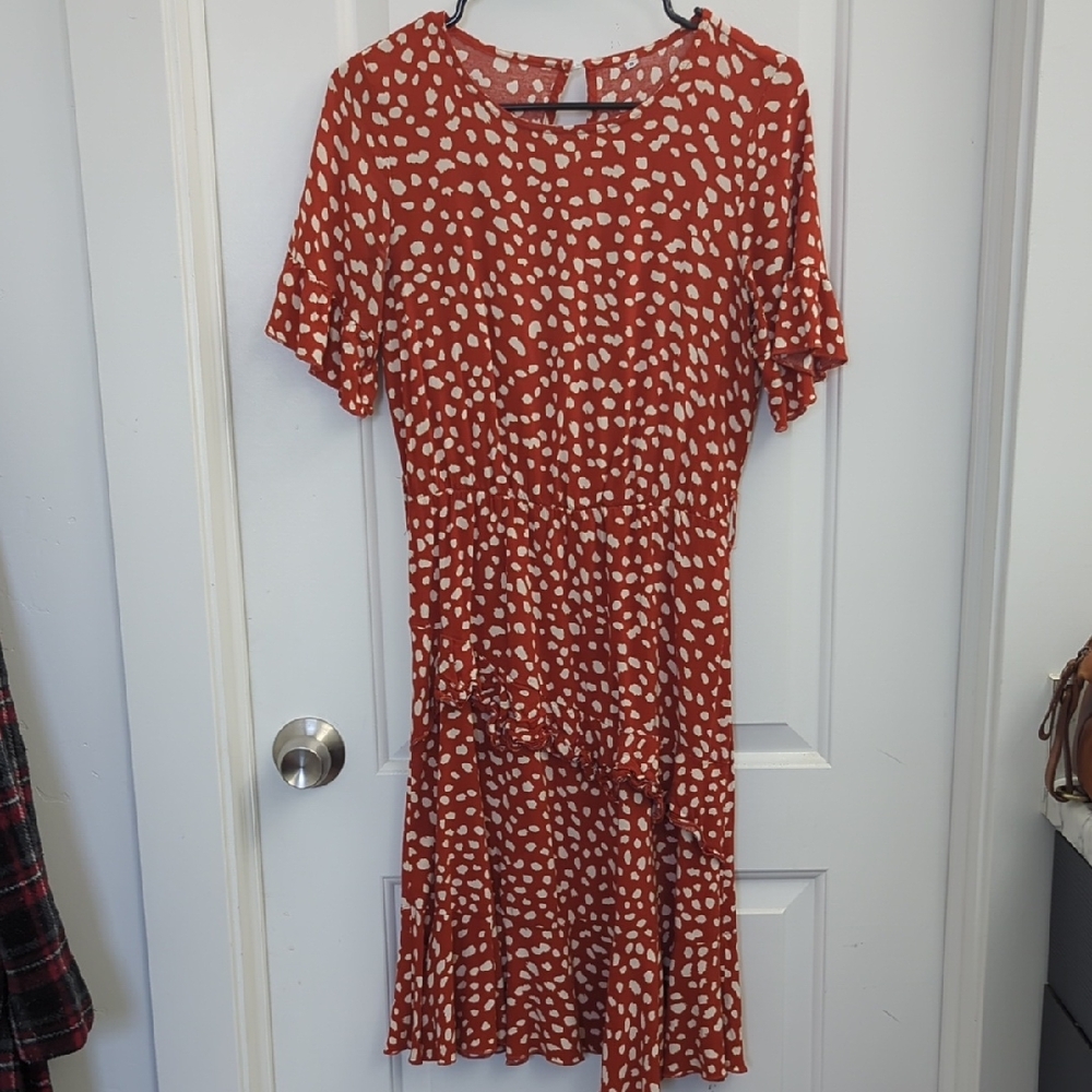 Red Polka Dot Dress
